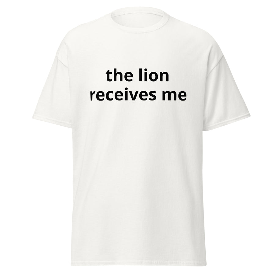 The Lion Receives Me
