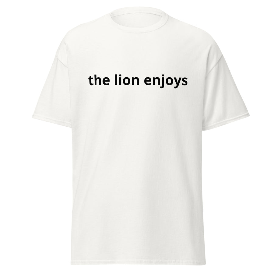 The Lion Enjoys