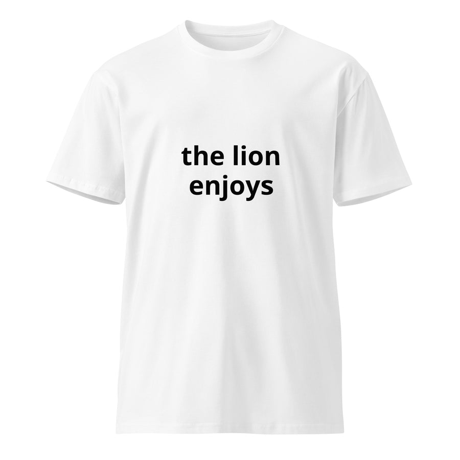 The Lion Enjoys
